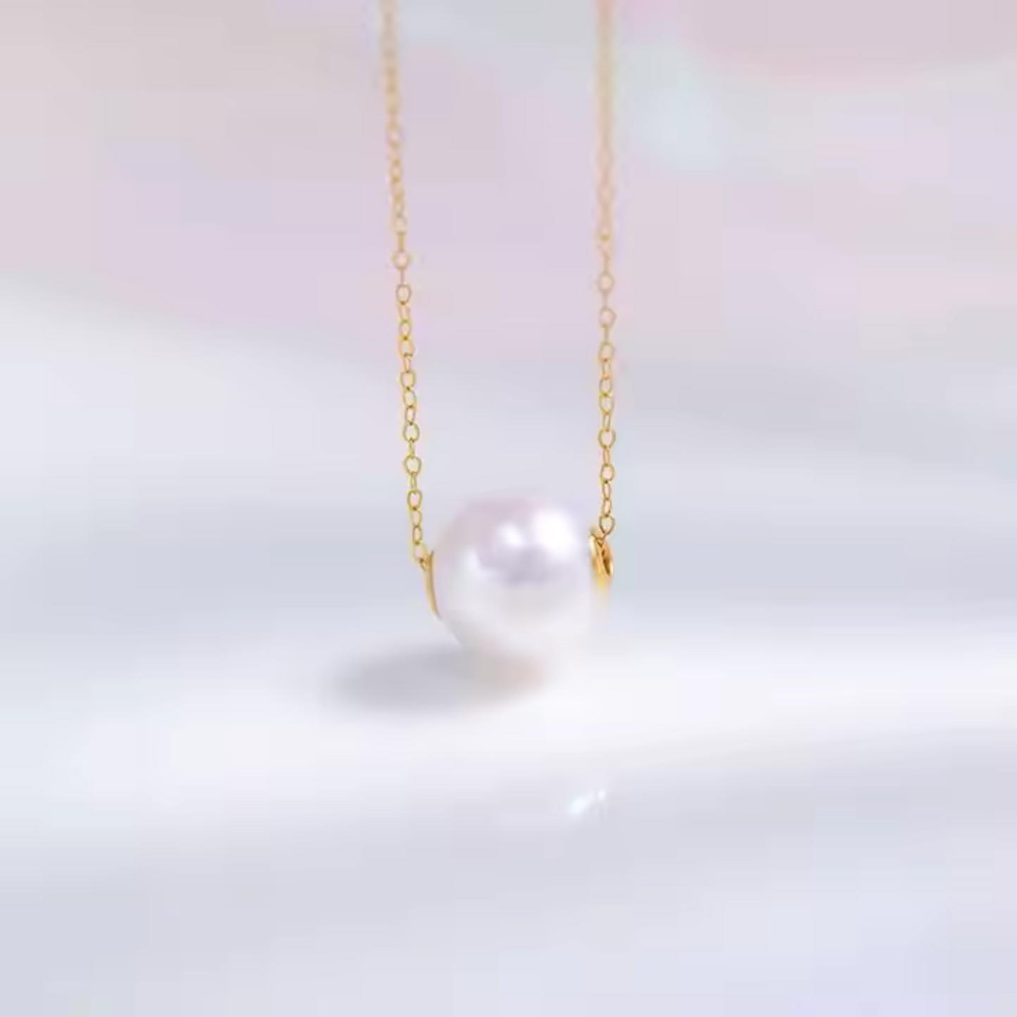 Earth born Glow β Natural Pearl & Stone Pendant Necklace