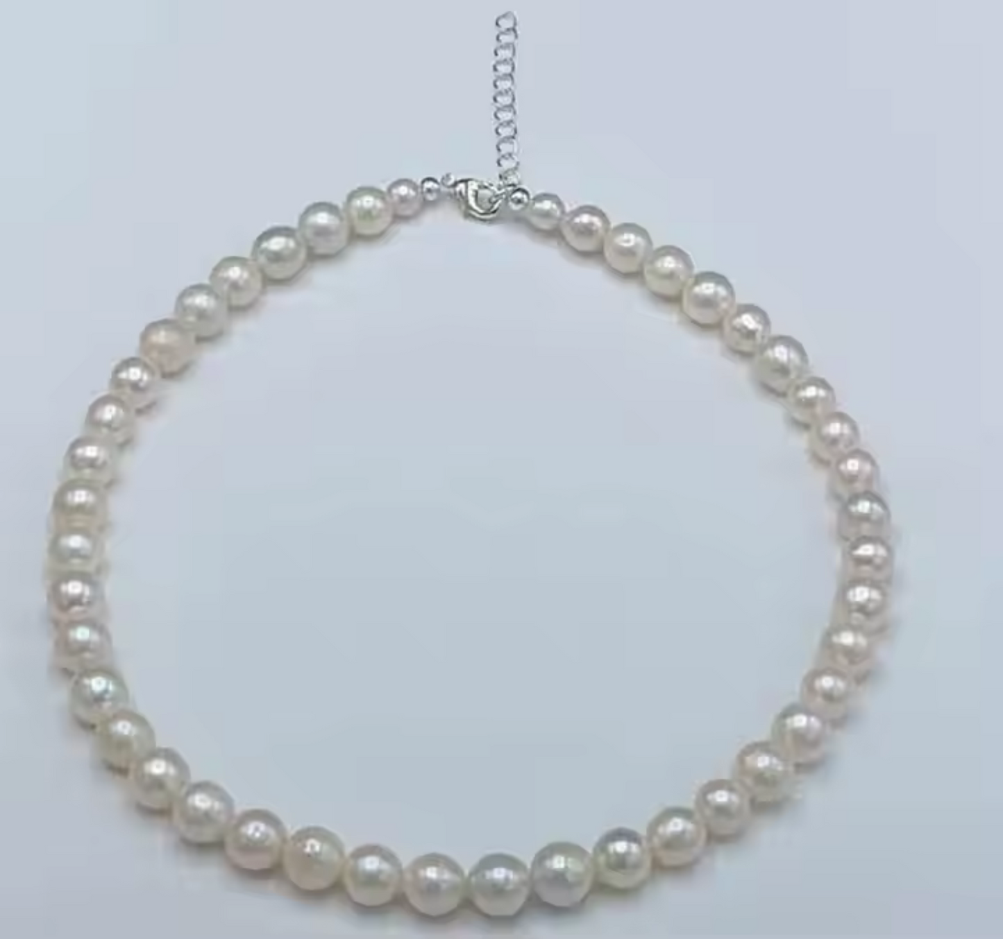 Eternal Bloom – Classic Round Pearl Choker